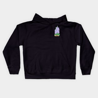 Delphinium mug Kids Hoodie